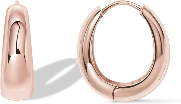 Bold Classic Gold Hoops